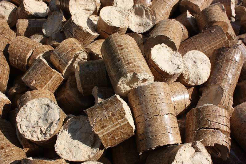 granulés de bois (briquettes)